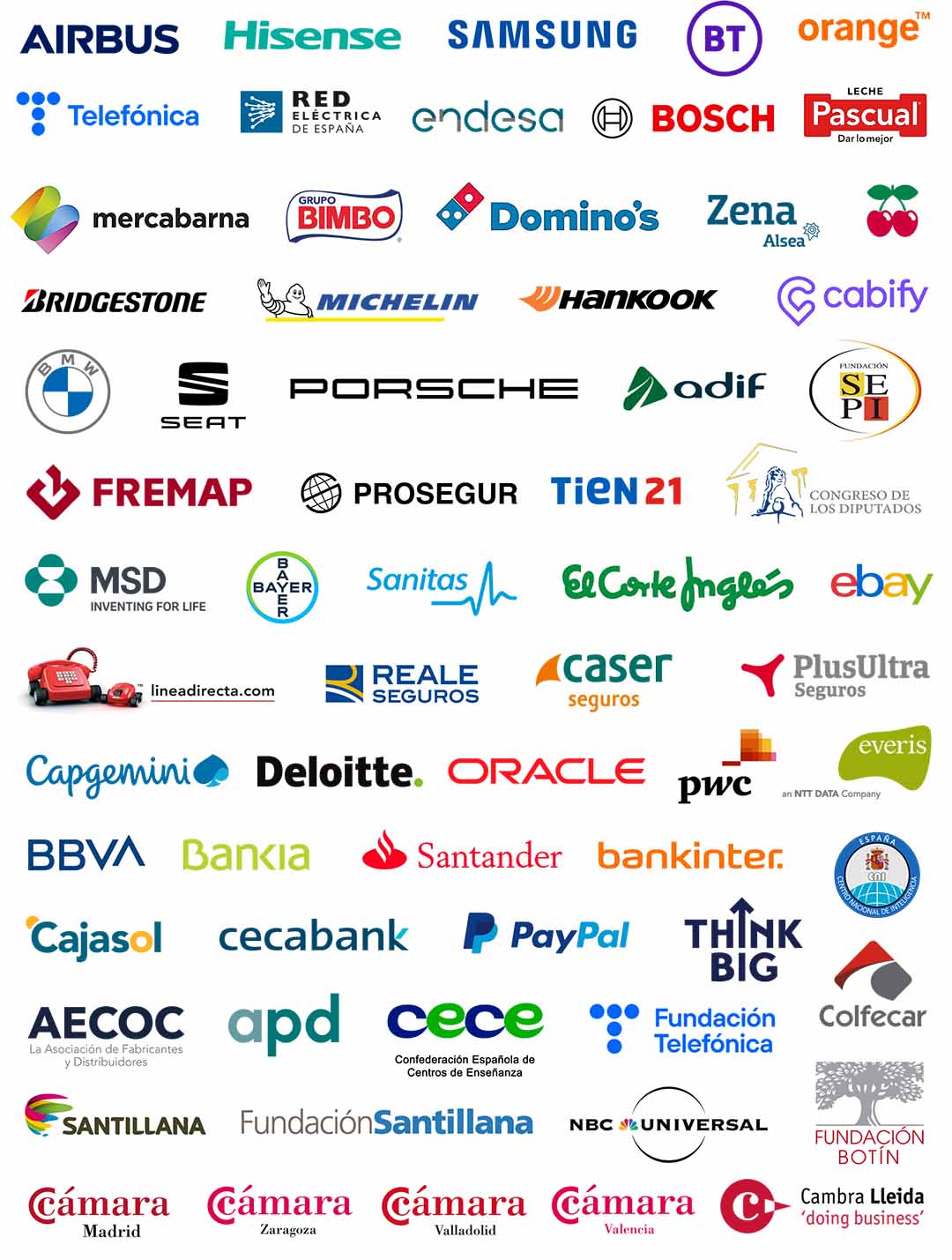 Empresas con la que hemos trabajado Empresas con la que hemos trabajado